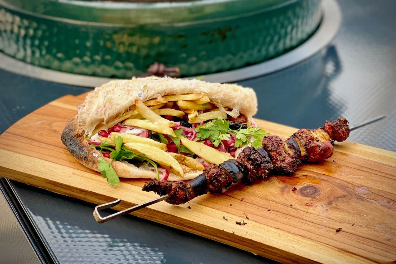 Lamb Neck Souvlaki