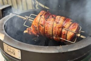 Rotisserie leg of lamb